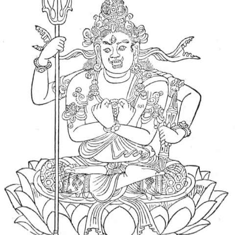 忿怒月黶菩薩の画像[1]サムネイル