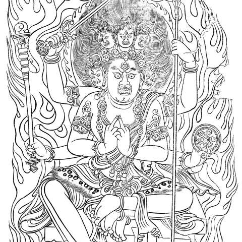 大威徳明王の画像[1]サムネイル